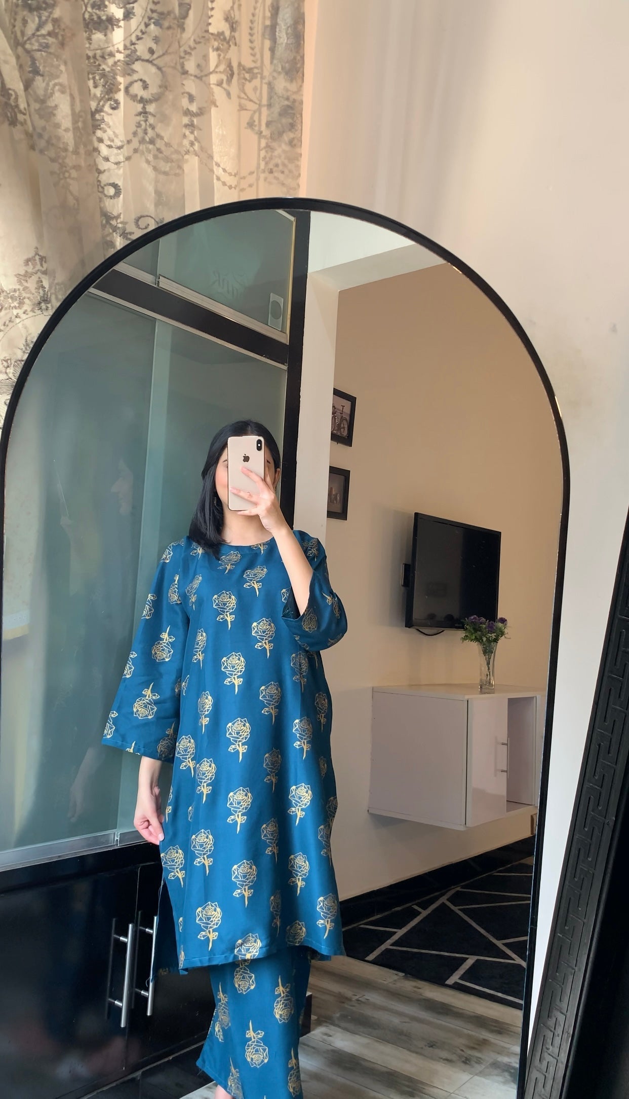 Rose Flower 2pcs Suit