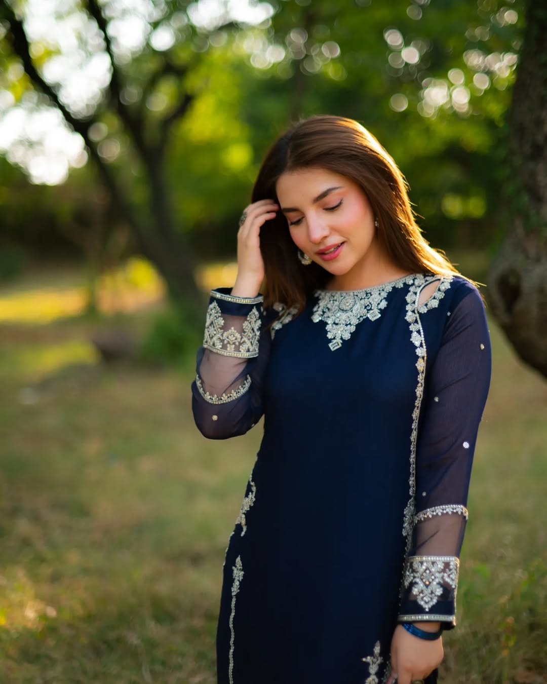 Tabeer 3 Piece Stitched Salwar & Kameez | Ready to Wear