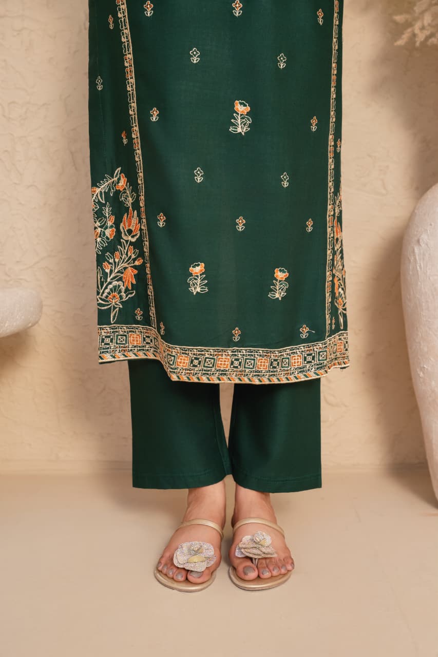 Falak Embroidery 2 Piece Suit for Women Pl