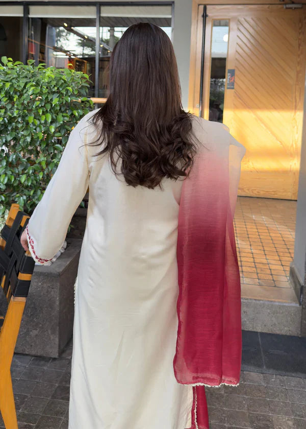 Aizal 3PCS – Luxury Stitched Dress for Women S