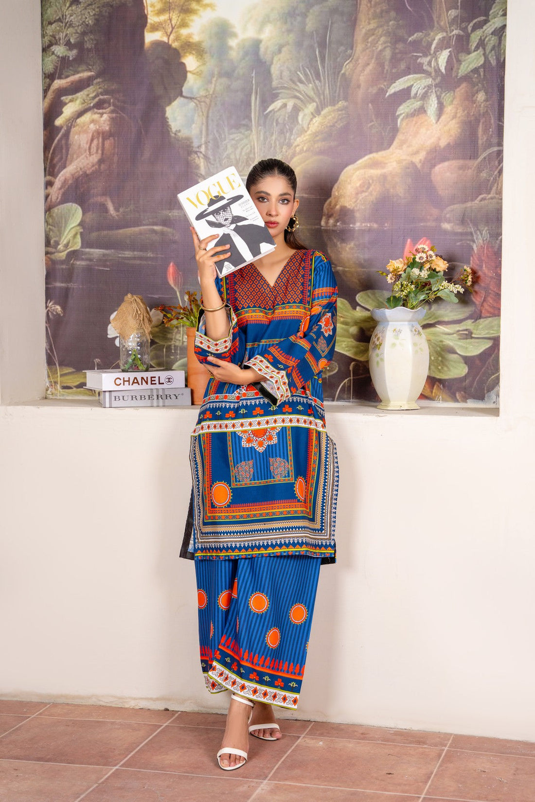 Silky Lawn Collection Tailored for Small, Medium  Large Women's Dresses