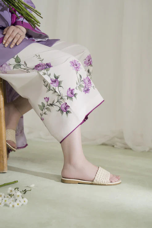 Lila Bloom – Elegant Lavender 3-Piece Dress for Women AD