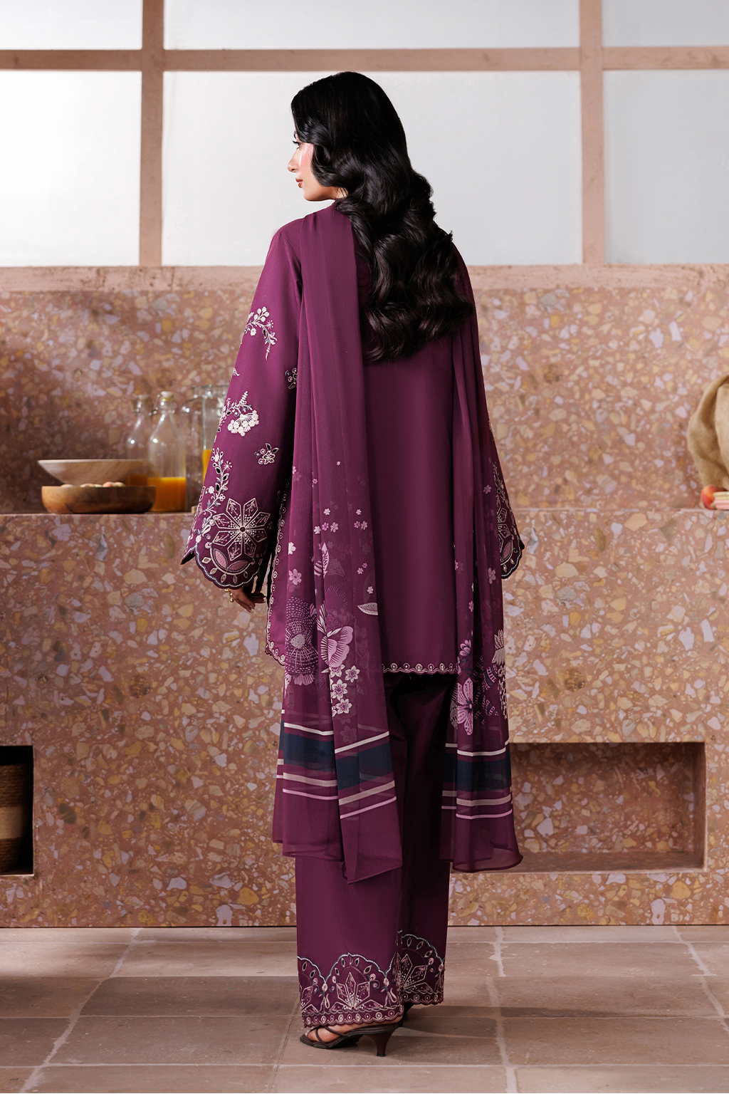 Plum 3 Piece Suit | Elegant Women's 3 Piece Collection T