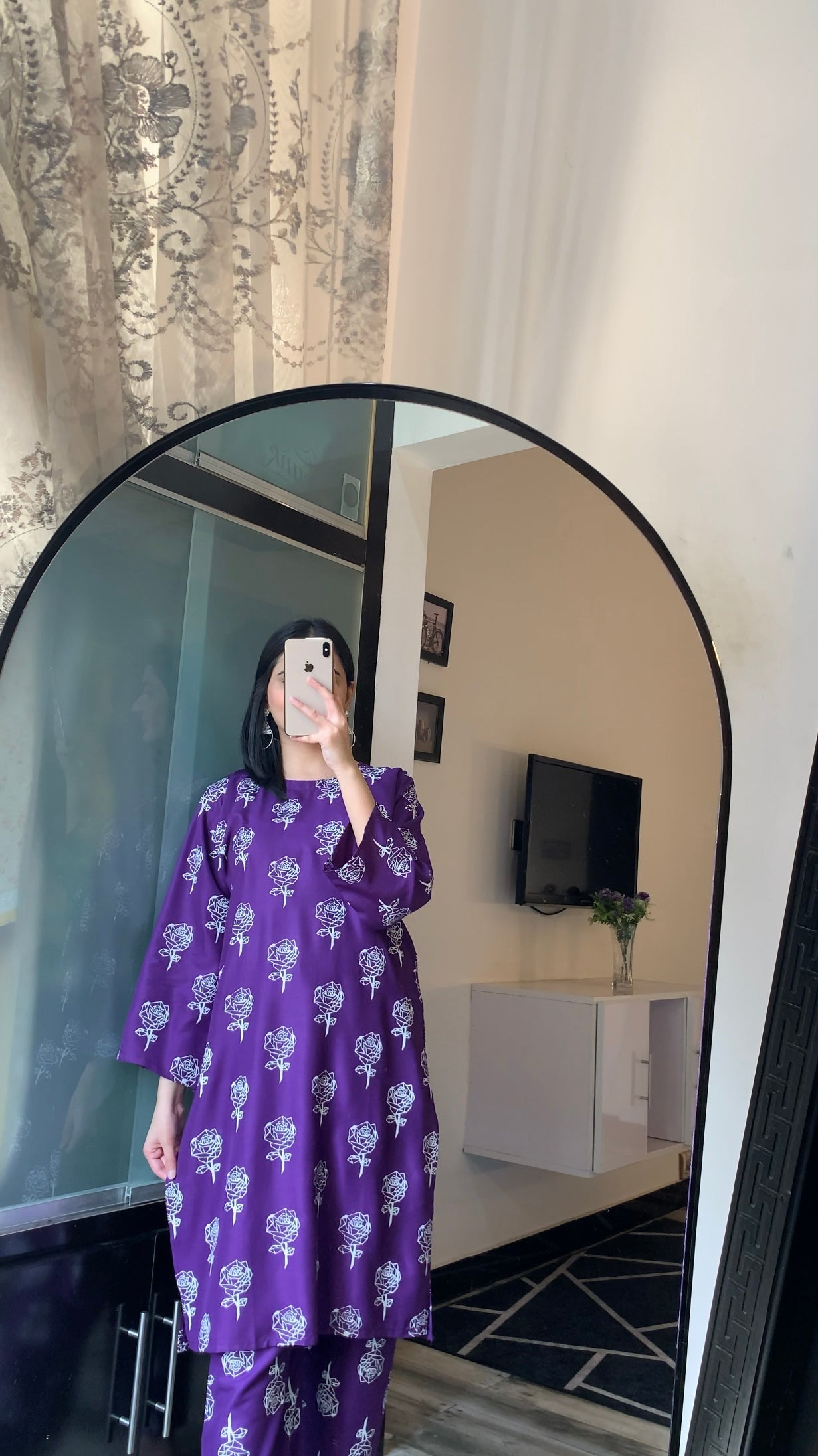 Rose Flower 2pcs Suit