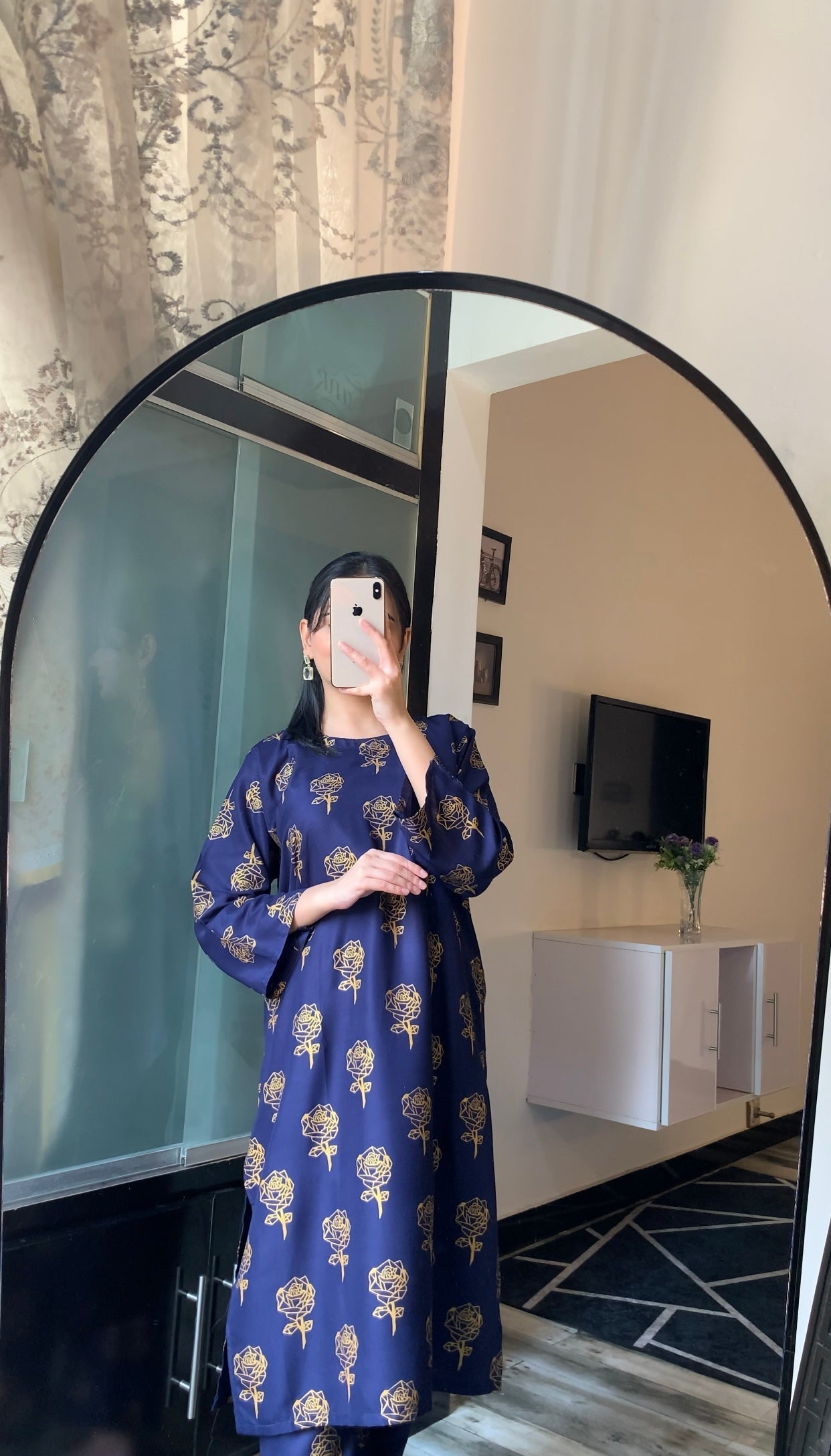 Rose Flower 2pcs Suit