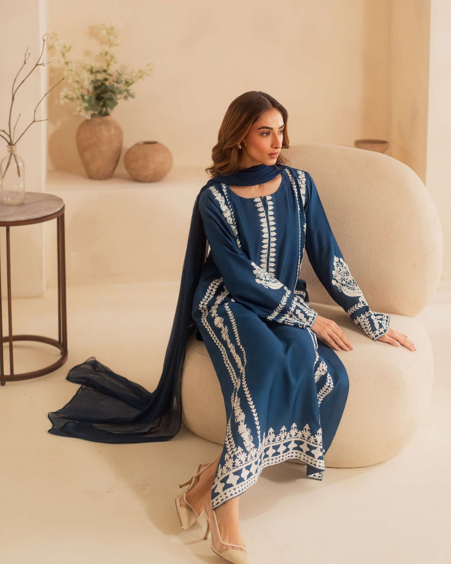 Parisa 3 Piece Suit – Stylish Embroidered Lawn Collection T