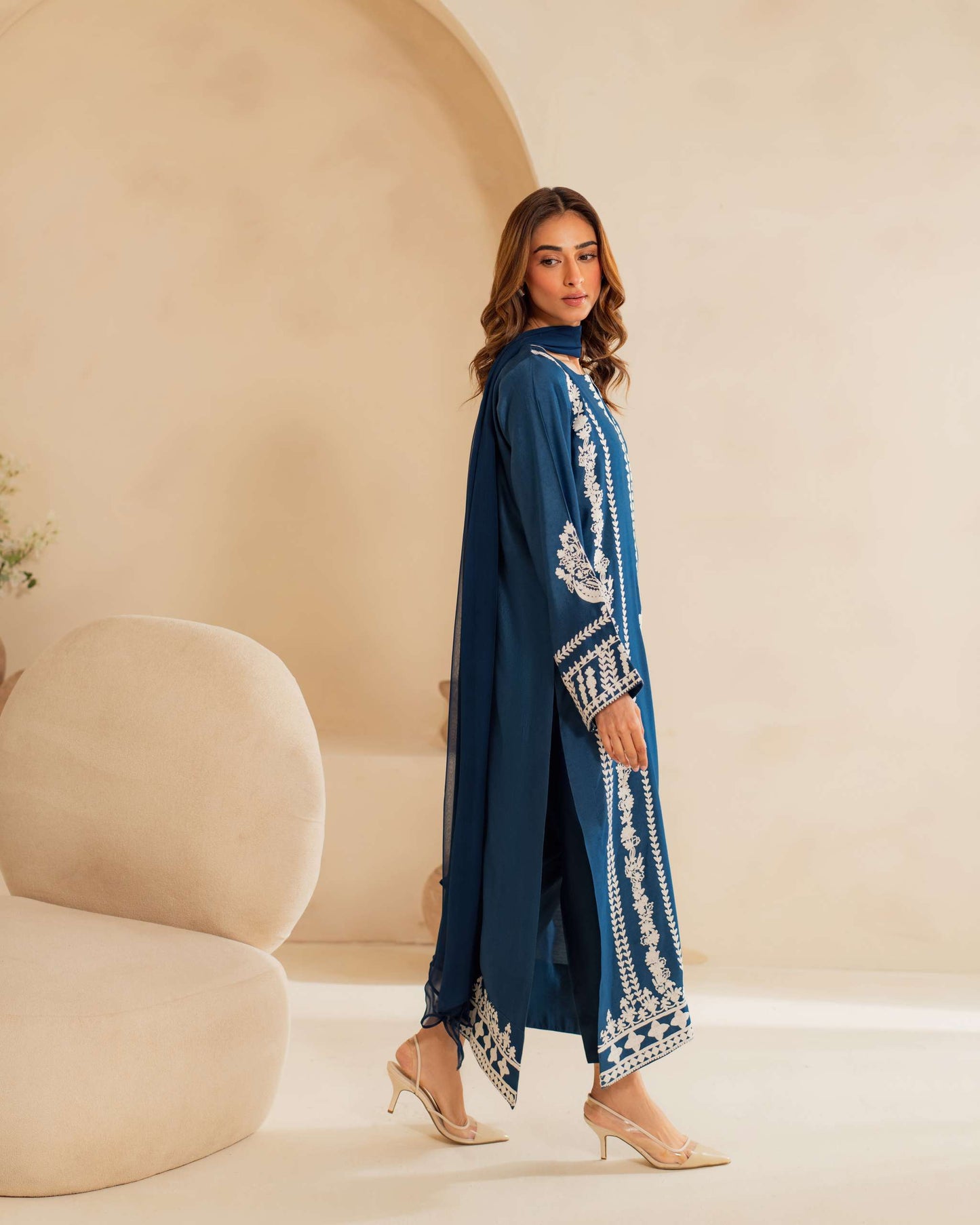 Parisa 3 Piece Suit – Stylish Embroidered Lawn Collection T