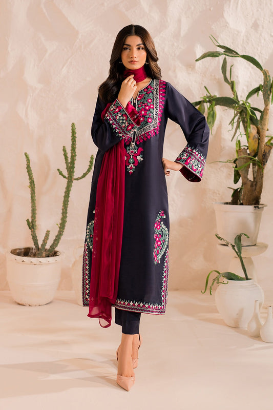 Black Shalwar Kameez Suit for women 3 piece T
