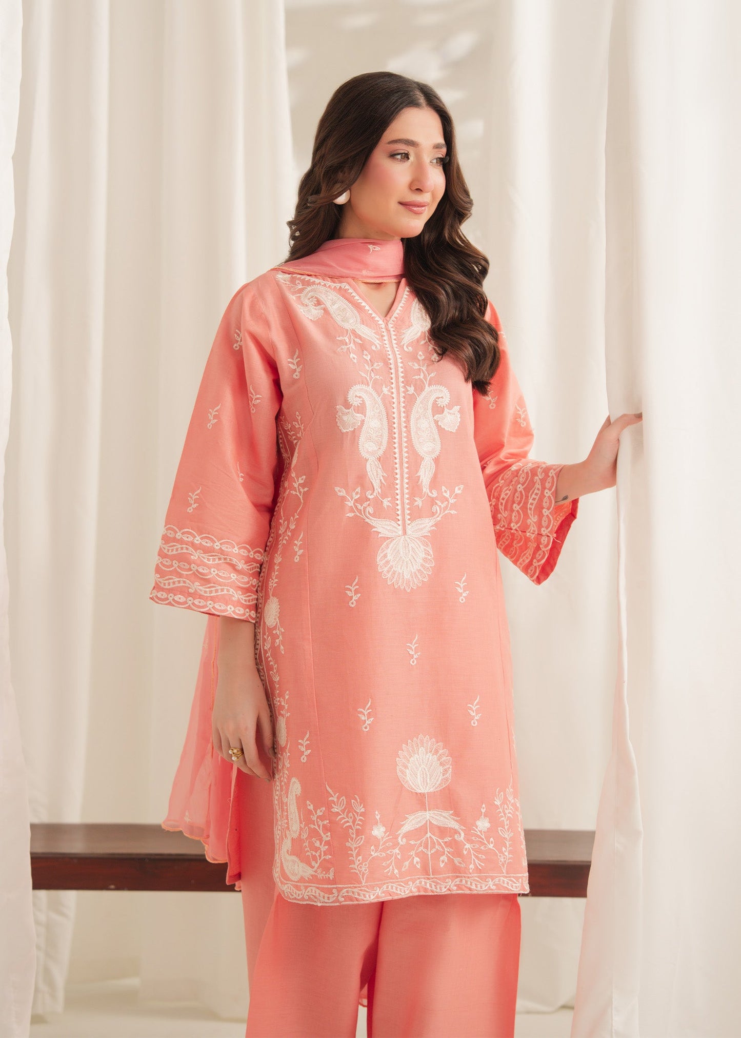 RIWAYAT EMBROIDERED 3 Piece (FARSHI) Pl