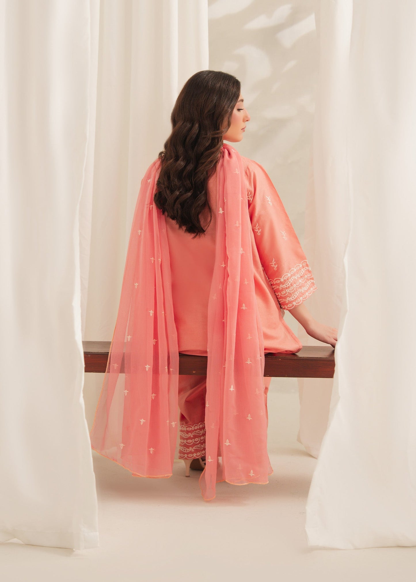 RIWAYAT EMBROIDERED 3 Piece (FARSHI) Pl