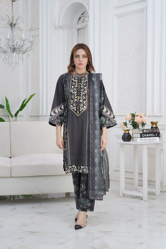 Khurd Ara 3-Piece Shalwar Kameez for Women H