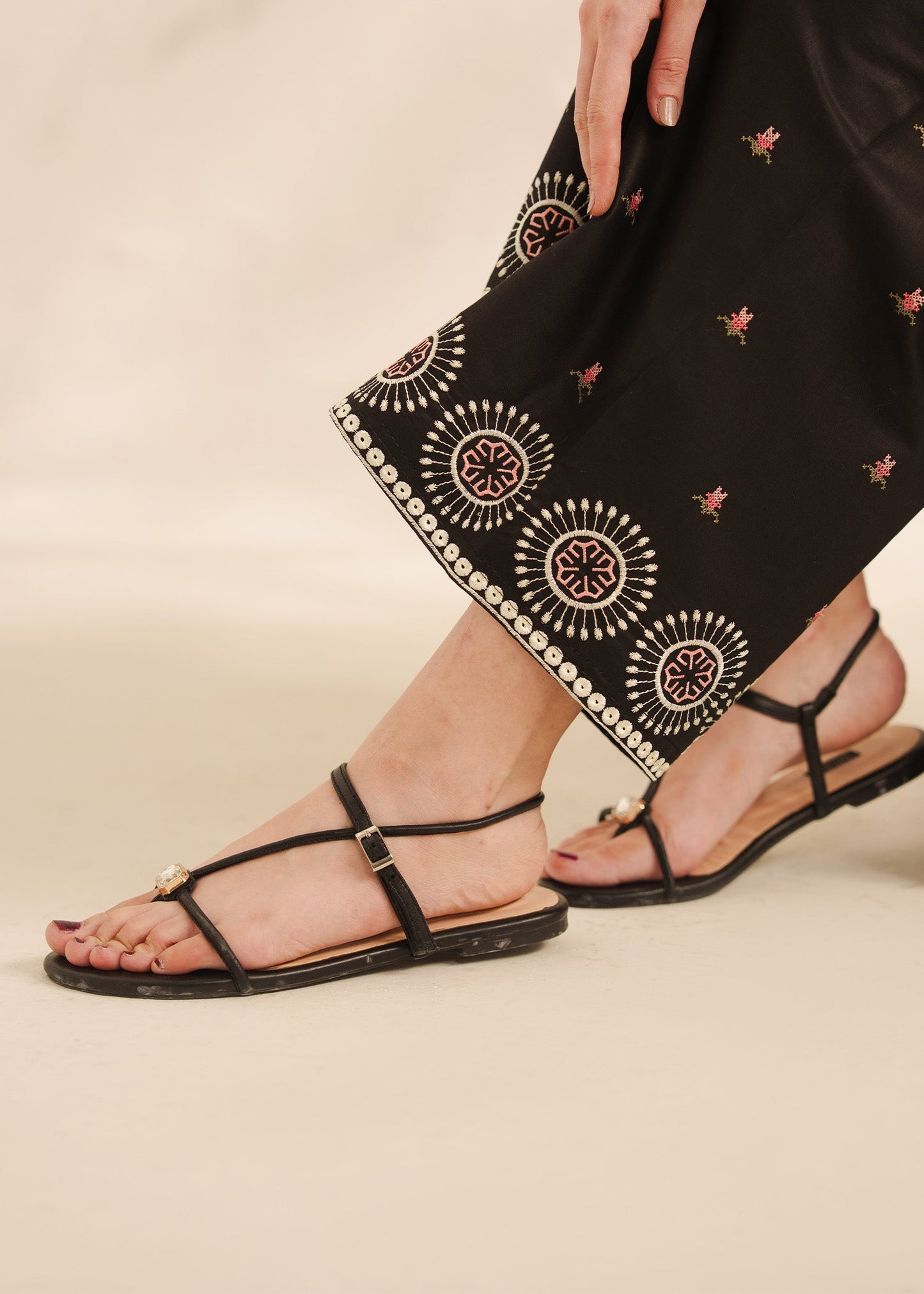 Black Roll Women's Suit | Stylish Pakistani Wear Pl