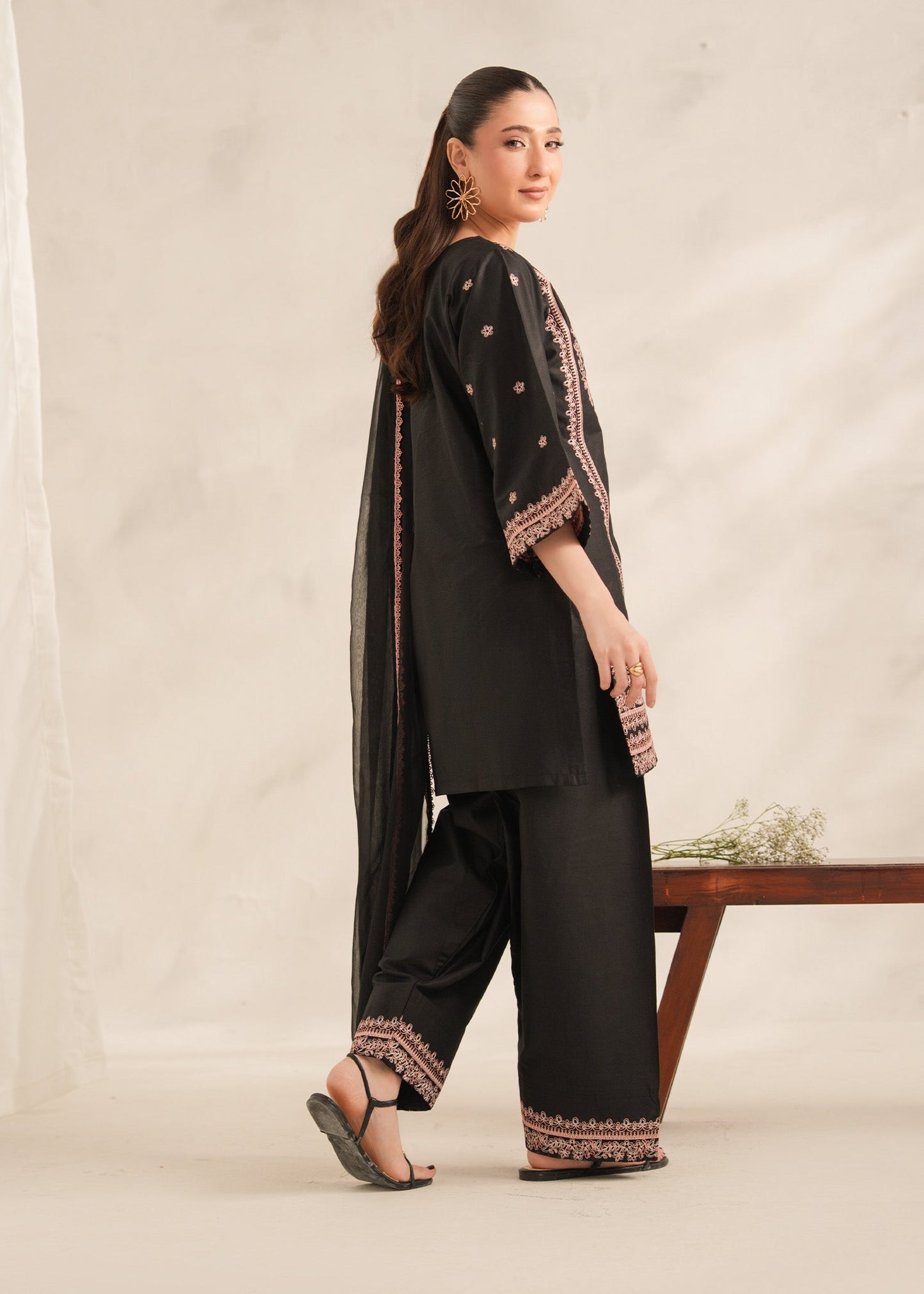 Zeba 3PC Women's Suit | Stylish Pakistani Wear PL