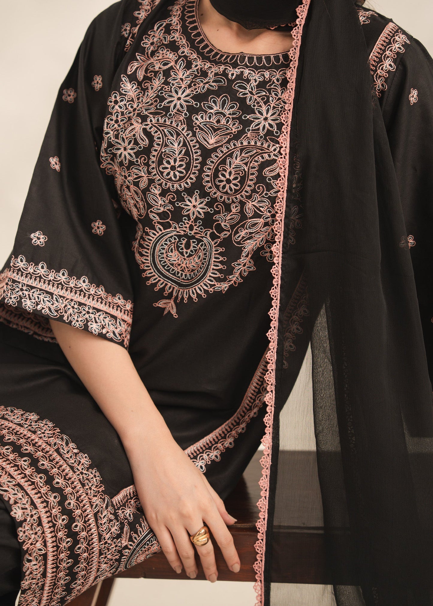 Zeba 3PC Women's Suit | Stylish Pakistani Wear PL