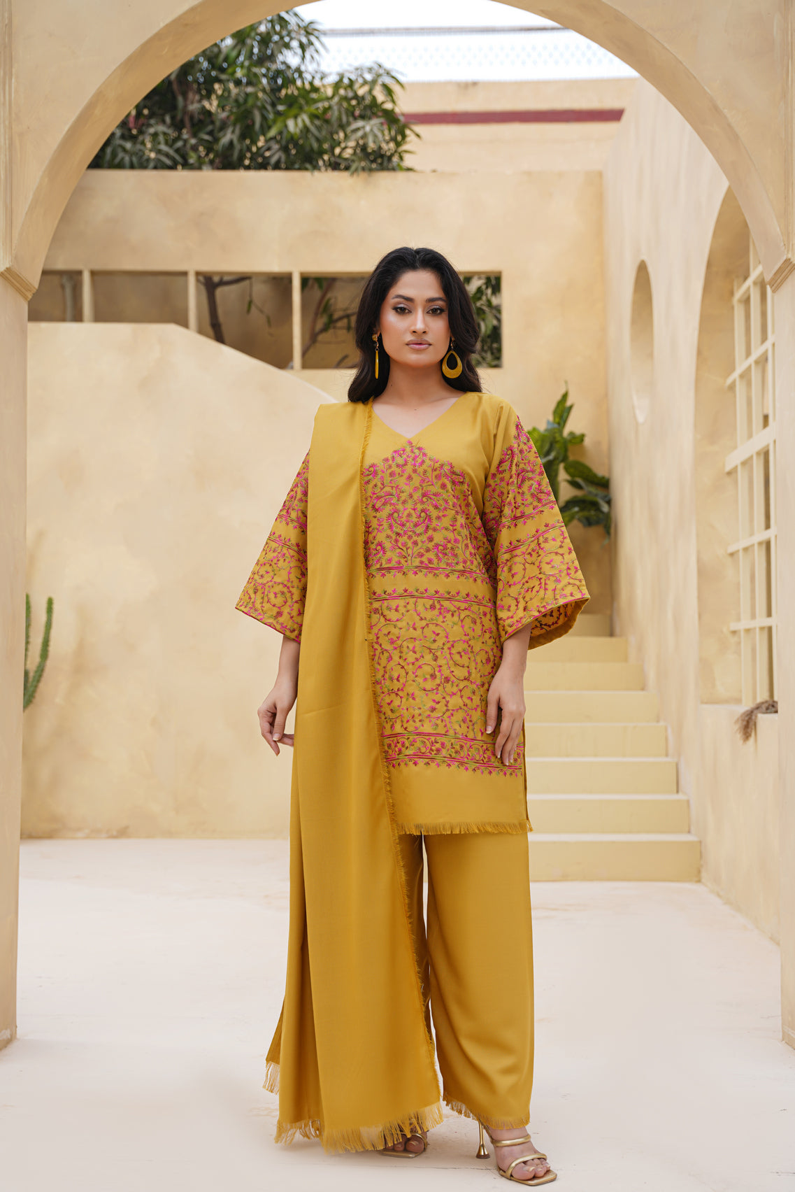 Gulaal Lemon 3 Piece Salwar Kameez | Stylish Lawn Suit P