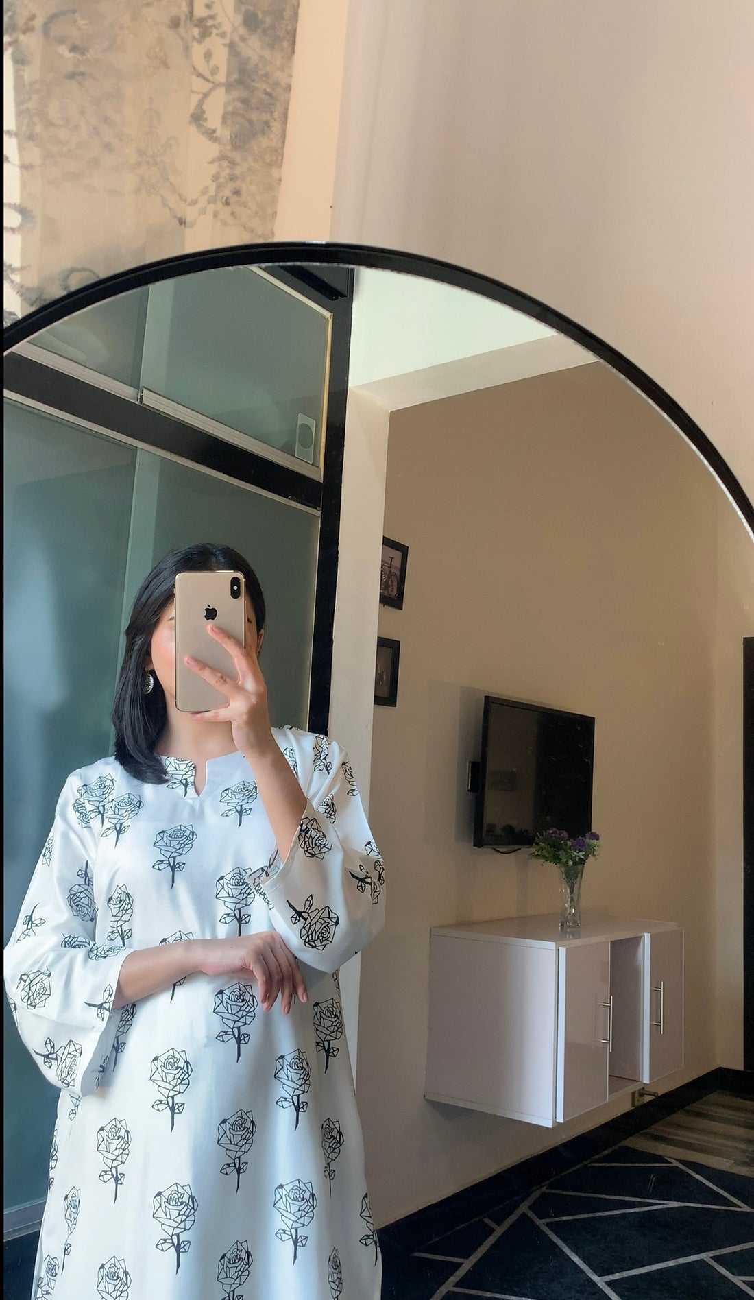 Rose Flower 2pcs Suit