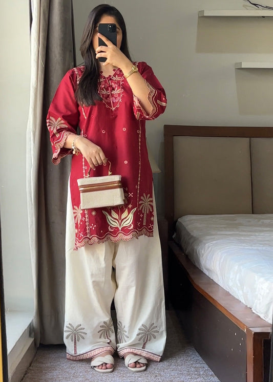 Saba Women's Suit | Elegant Pakistani Wear PL