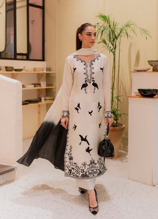 Aizal 3 Piece Salwar & Kameez for Women | Elegant Wear P