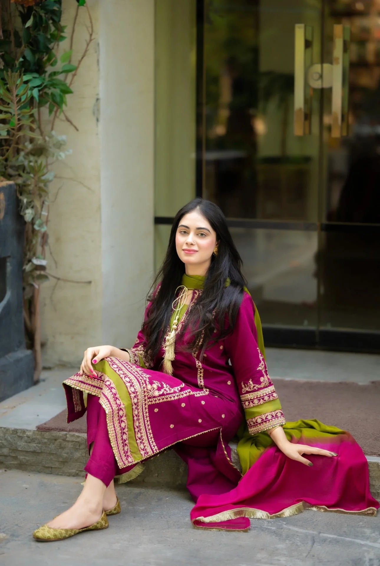 WAVY 3PC Set – A Fusion of Tradition & Modern Fashion