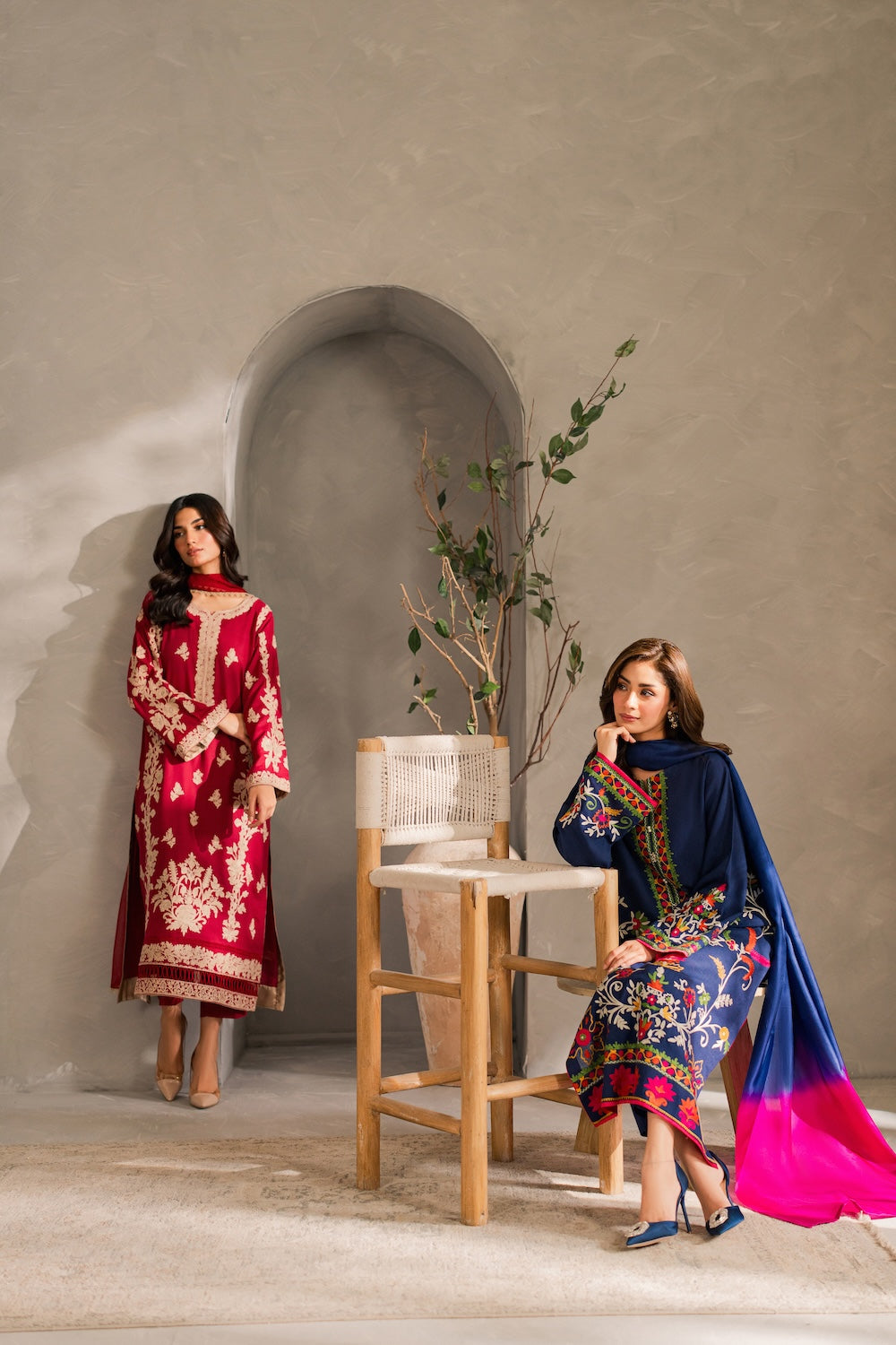 Ruby set is a timeless 3-piece traditional outfit T