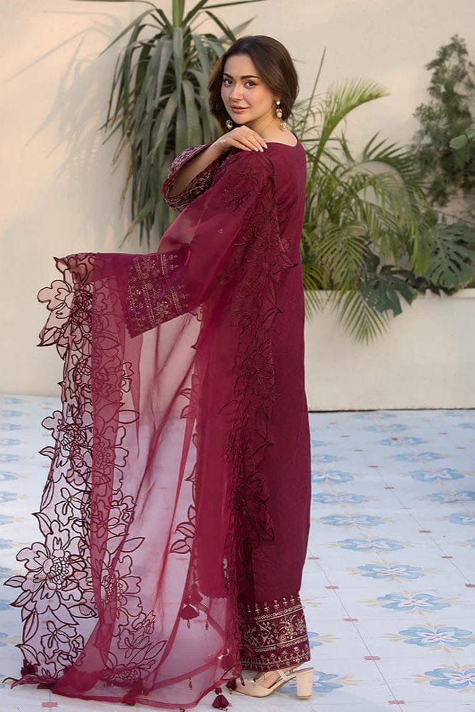 Premium Lawn 3 Piece Stitched Embroidered Summer Collection Zareen
