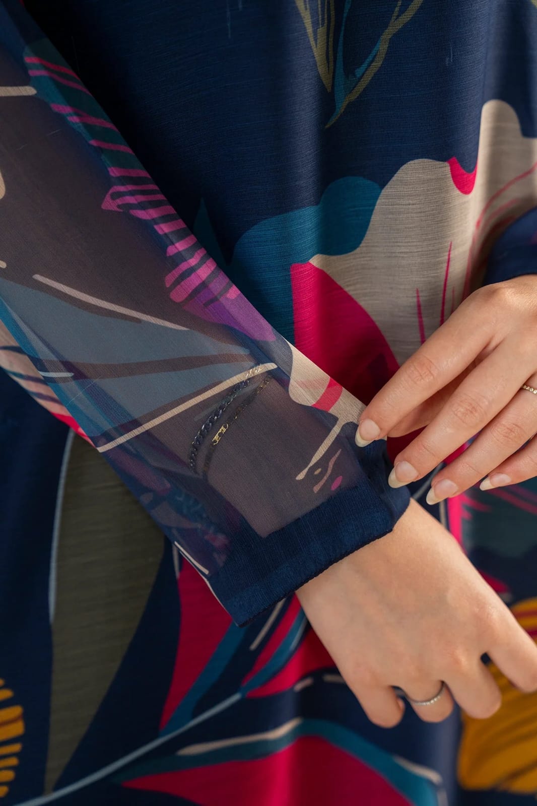 Royal Petal – Floral Printed Co-Ord Set AD