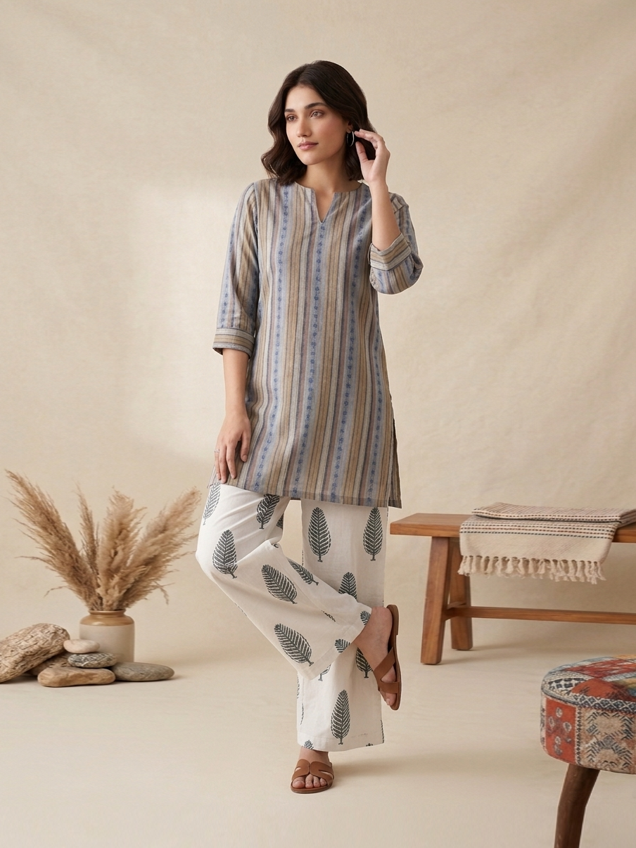 Miraal Ahmad – Digital Printed Co-Ord Set (Stitched) AD