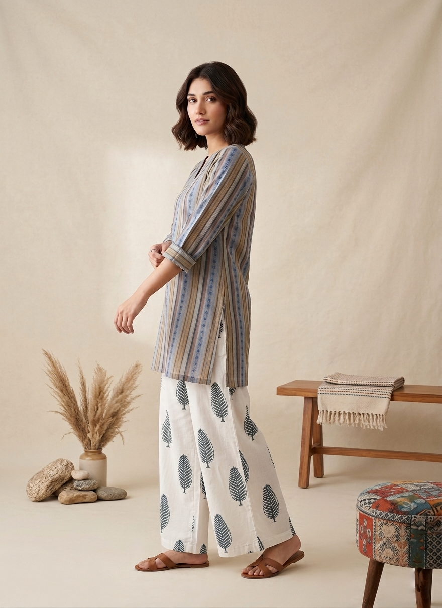 Miraal Ahmad – Digital Printed Co-Ord Set (Stitched) AD