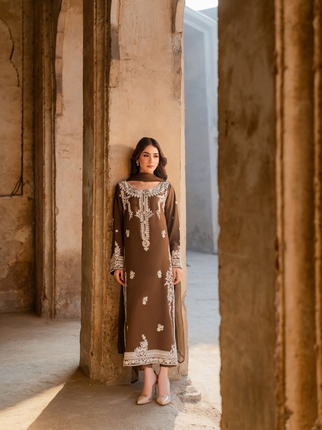 Rina Embroidered 3PC Lawn Suit for Women  T