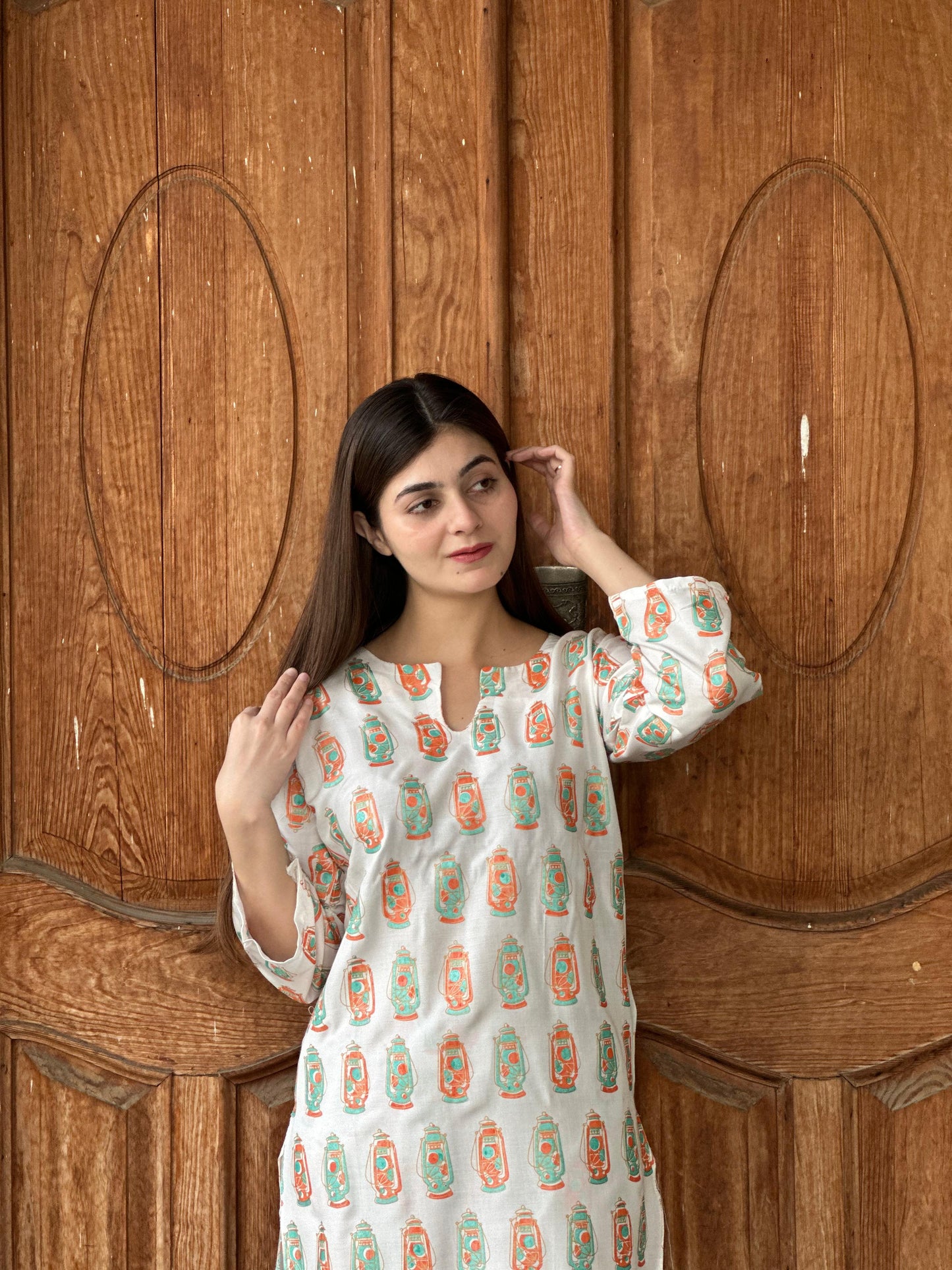 Chic & Bold: LAL - TIAN Printed 2-Piece Stitched Suit