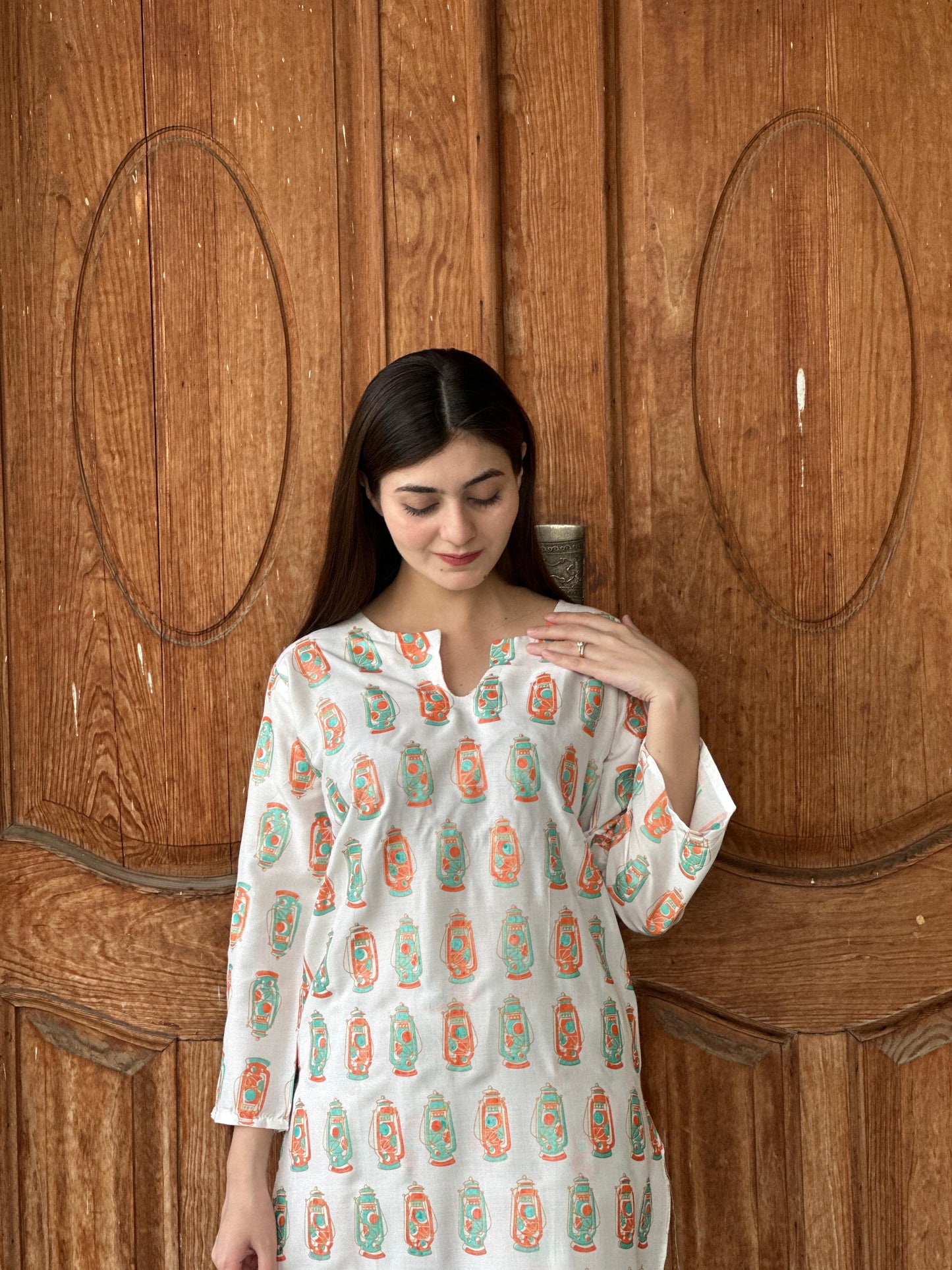 Chic & Bold: LAL - TIAN Printed 2-Piece Stitched Suit