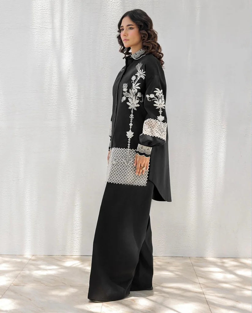 Divine 2-Piece Formal Cotton Suit – Digital Printed Dress