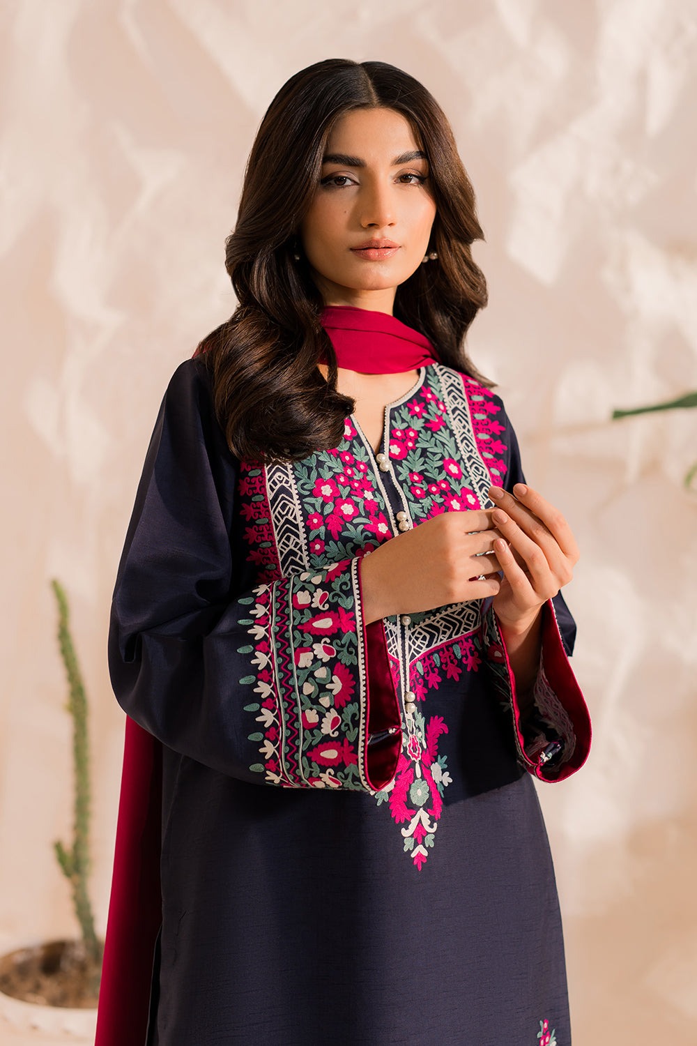 Black Shalwar Kameez Suit for women 3 piece T