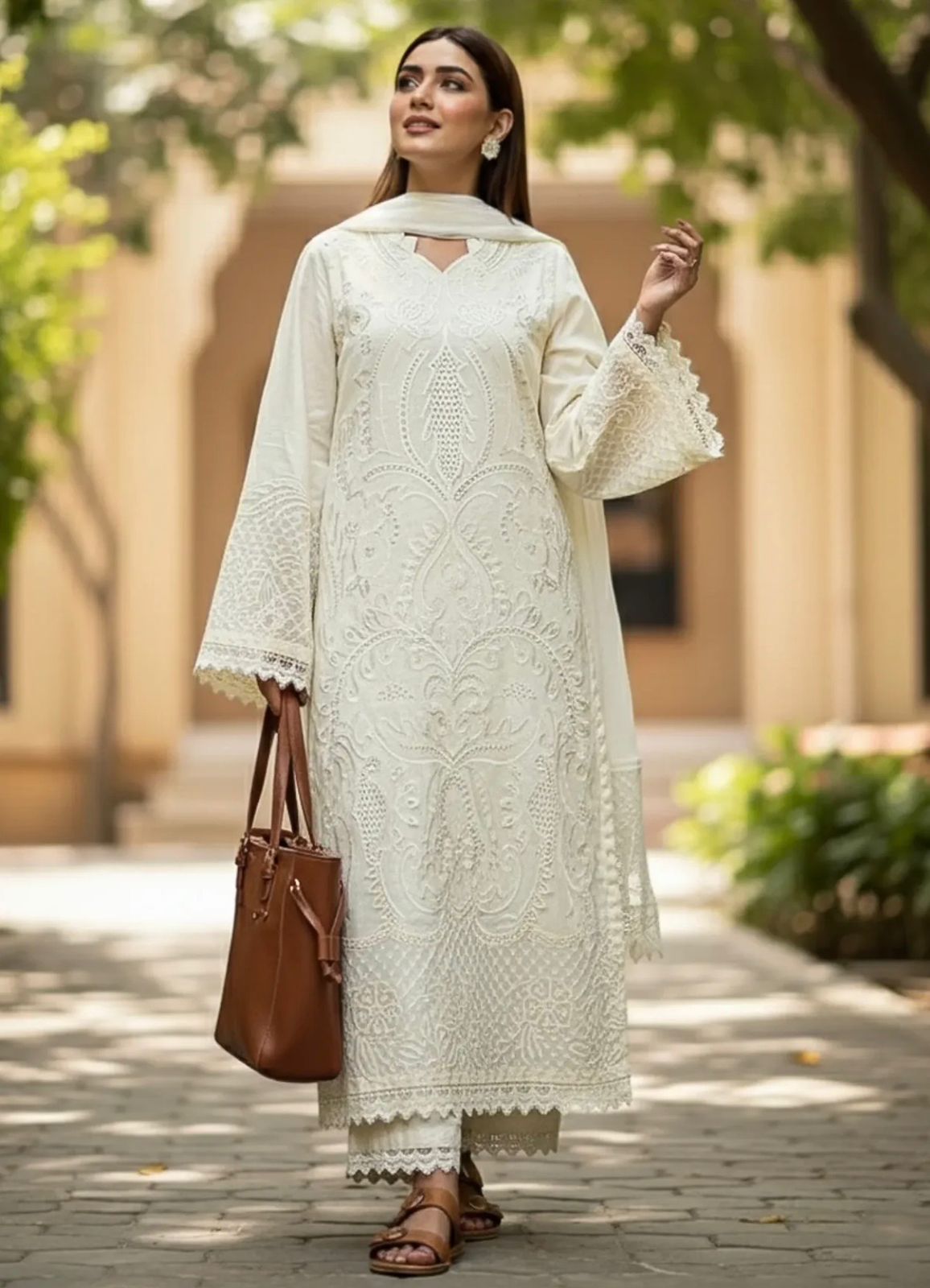 Shanzay 3PC Embroidered Lawn Suit – Ready To Wear P