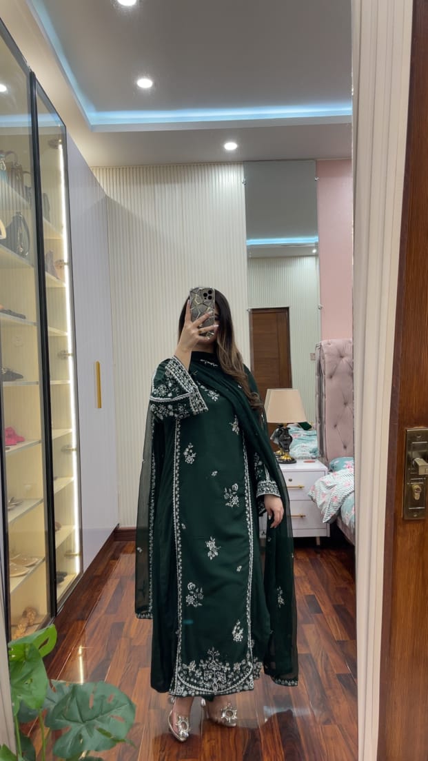 Grace Embroidery 3PC – Stitched Suit for Women PL