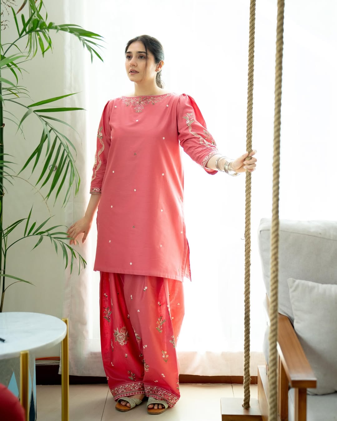 MEHAK EMBROIDERY 2PC (FARSHI) For Women (Stiched) PL
