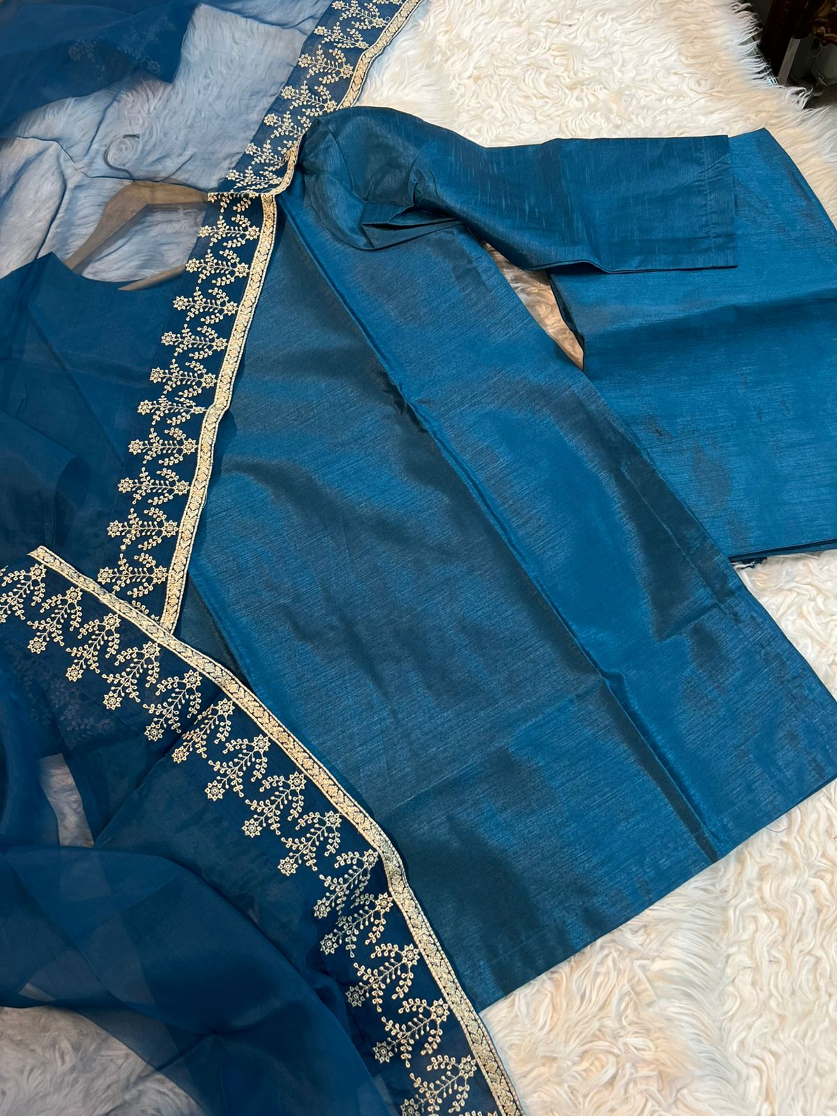 Farshi Shalwar 3pc suits FOR Women 4 colors SS