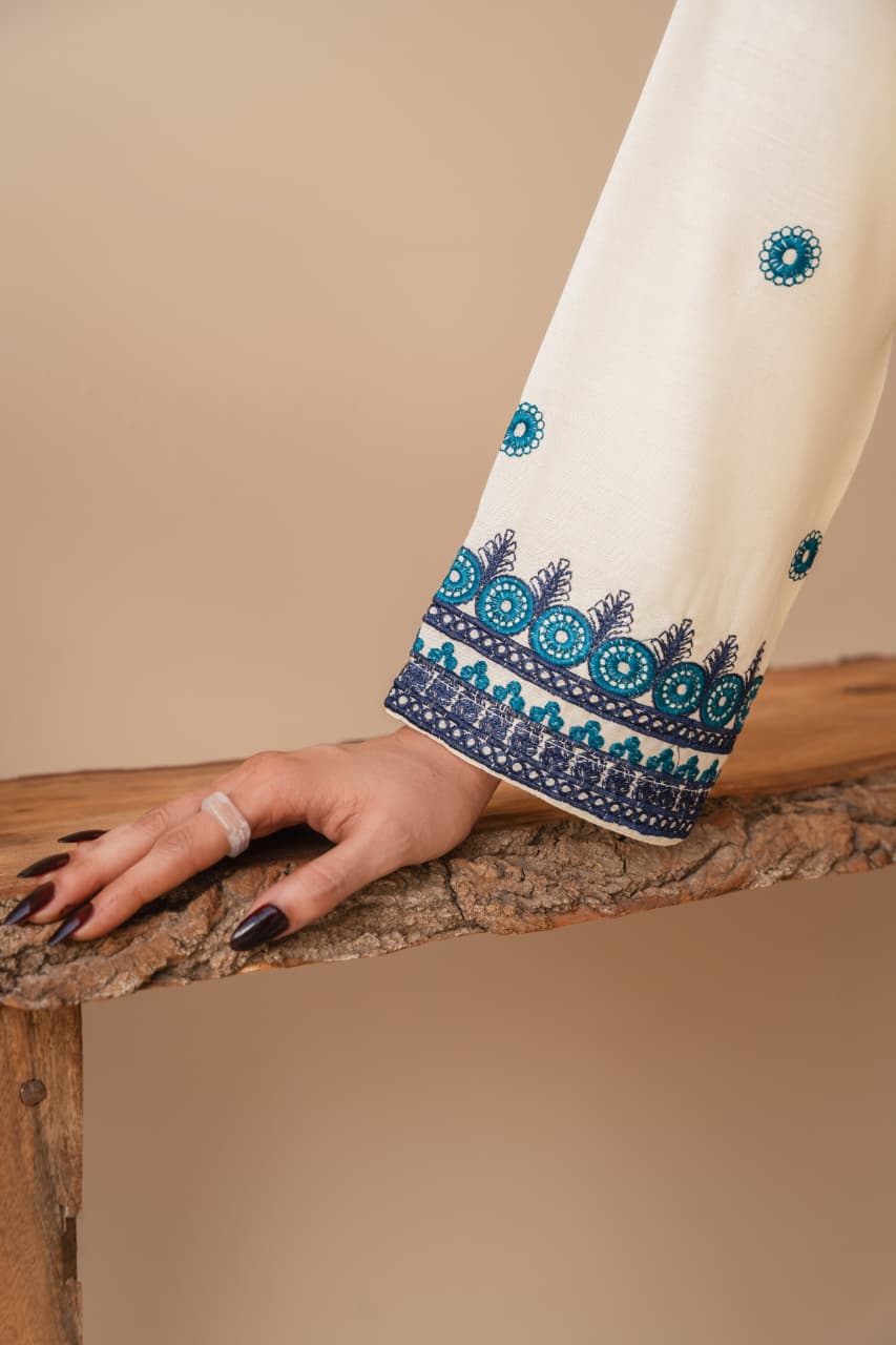 Noor Elegance Embroidery 2PC – Premium Stitched Suit PL