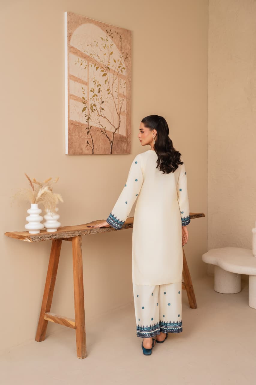 Noor Elegance Embroidery 2PC – Premium Stitched Suit PL