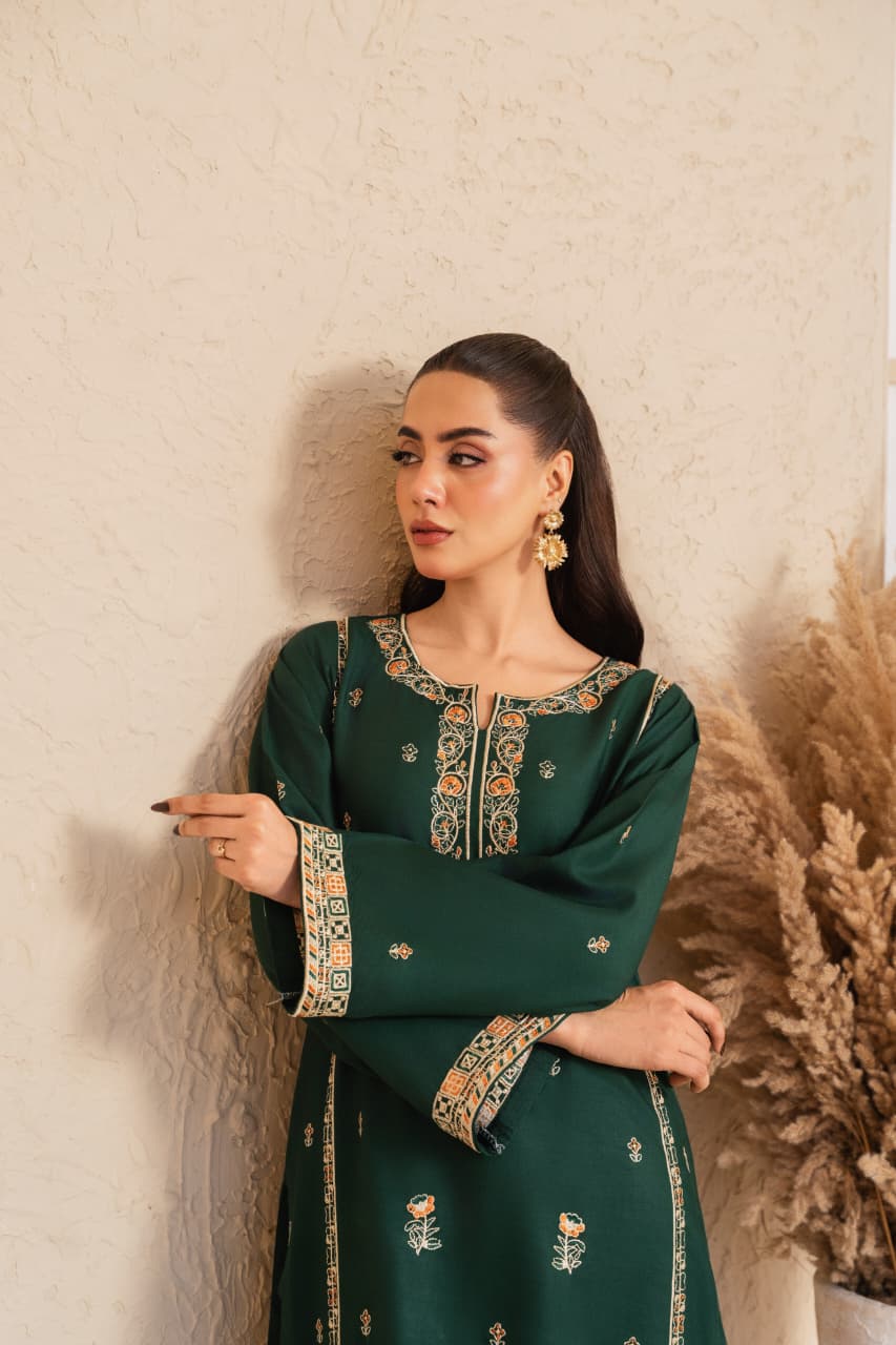 Falak Embroidery 2 Piece Suit for Women Pl