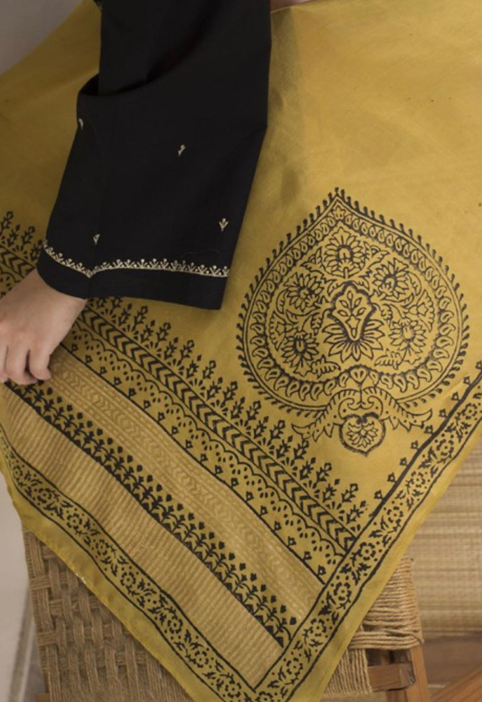 Aabroo Embroidered 3PC Set – Elegant Women’s Luxury 3 Piece Suit