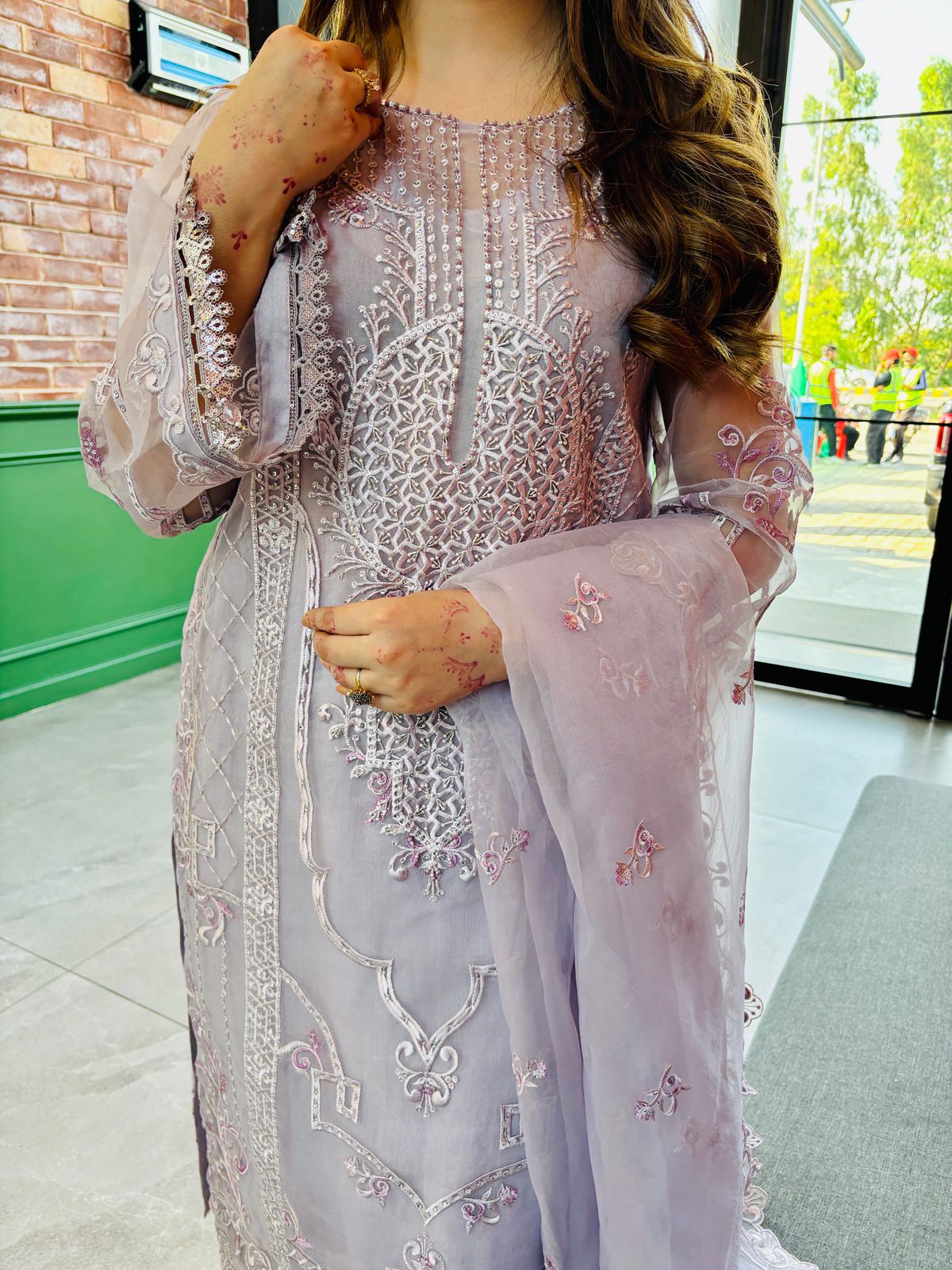 Nazneen 3PC Embroidered Dress P