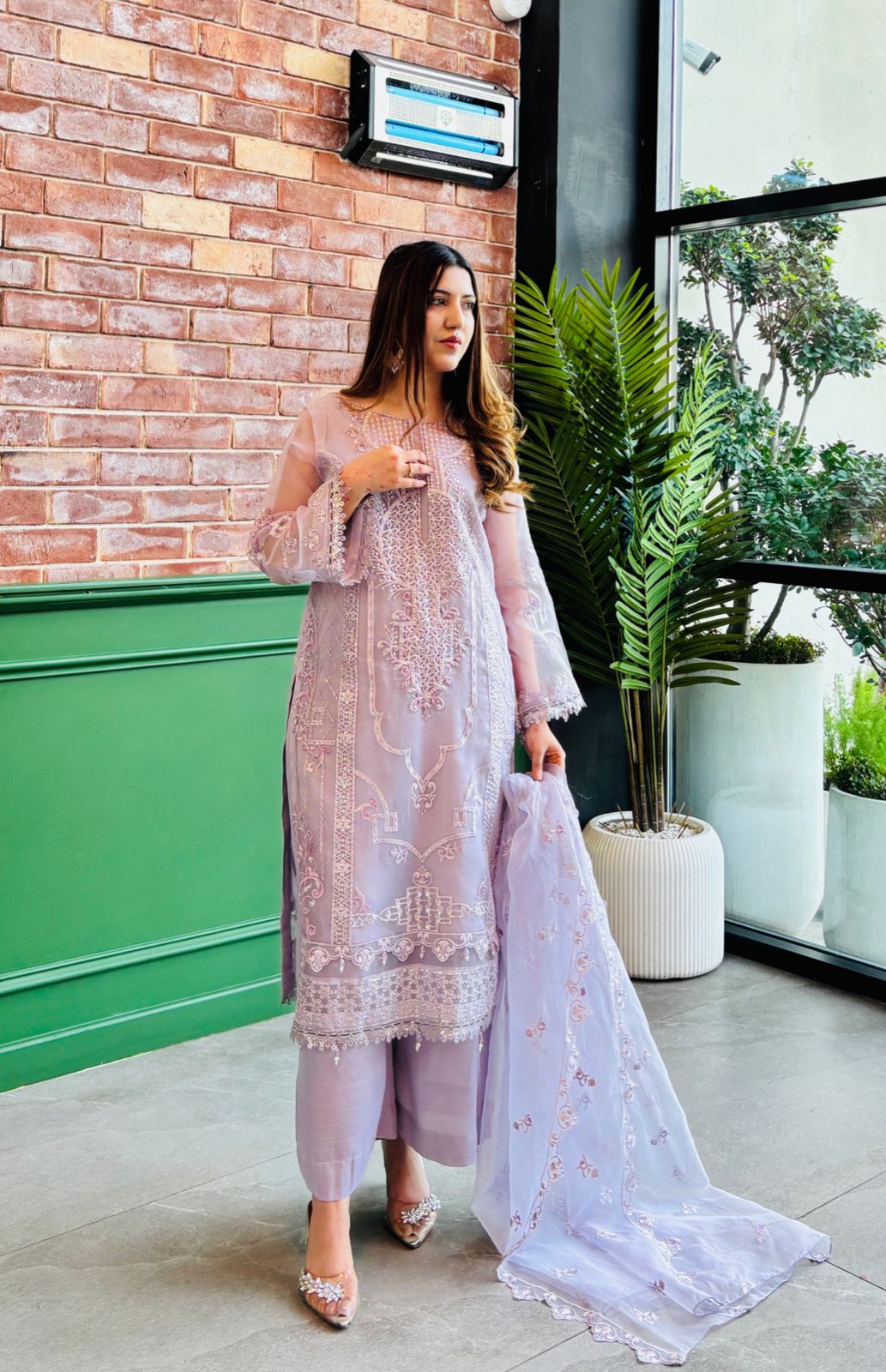 Nazneen 3PC Embroidered Dress P
