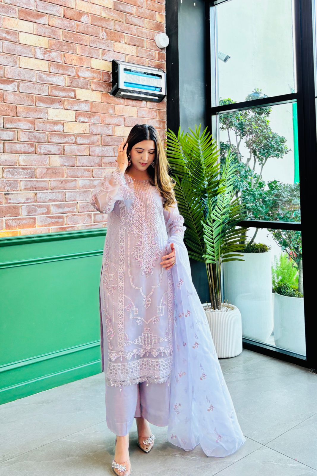 Nazneen 3PC Embroidered Dress P