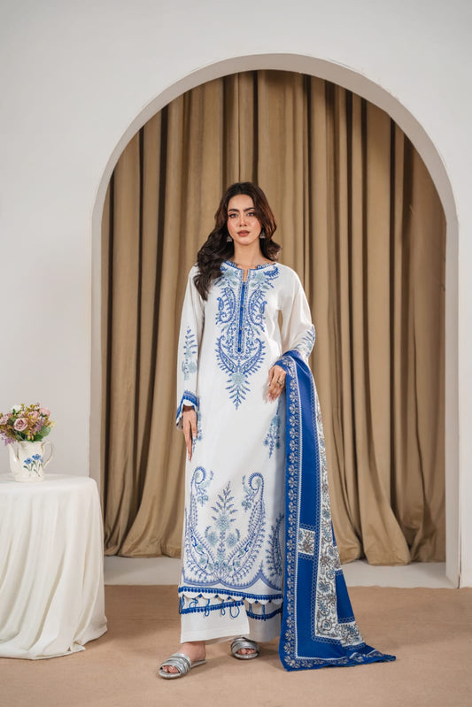 FANA EMBROIDERED 3PC SUMMER COLLECTION PL