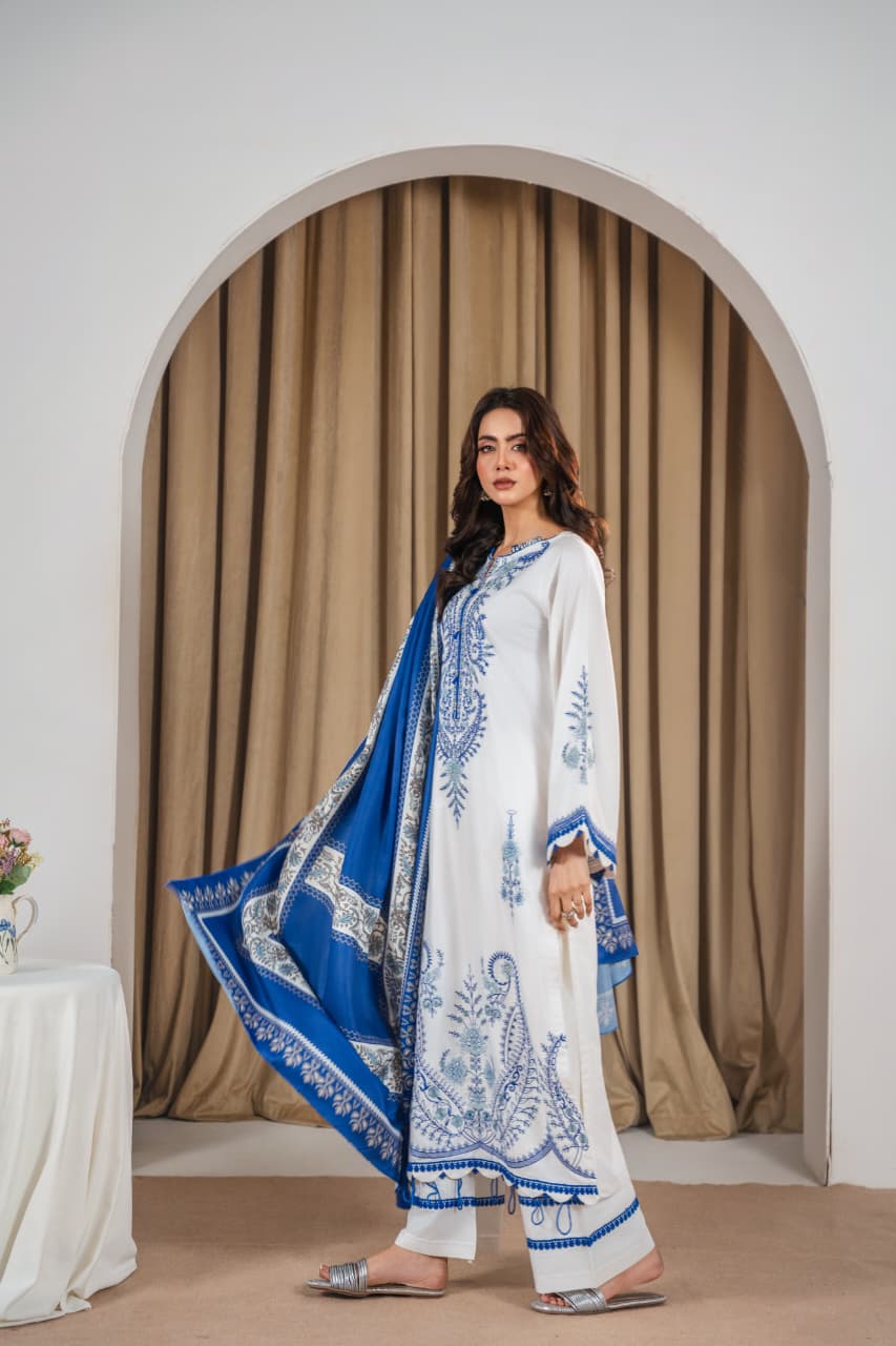 FANA EMBROIDERED 3PC SUMMER COLLECTION PL