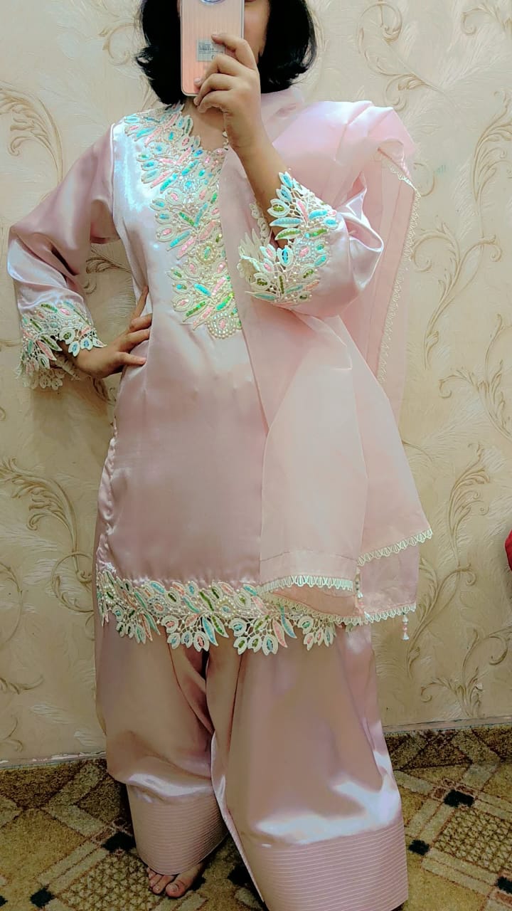 Customize Dress for women Hand made Silk Cotton