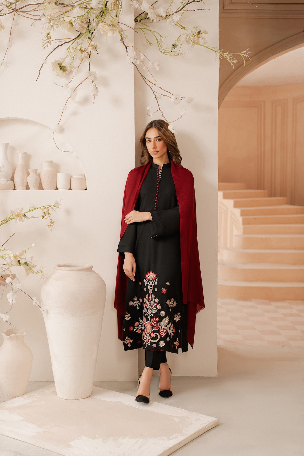 Daneen Premium Embroidered Lawn 3PC Summer Suit  T