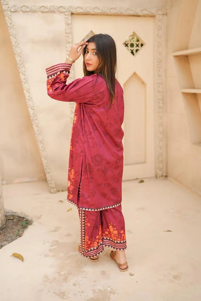 Zubia 2 Piece Salwar Kameez | Elegant Women’s Wear – Keliza.pk P