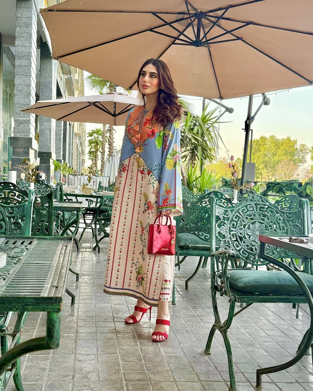 Sunset Co-Ord – Digital Print Dream 🌅✨